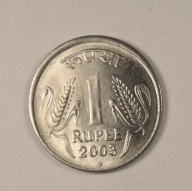 Indie 1 rupia 2003 UNC