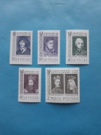 POLSKA 1964 ROK Fi 1337-1341** 600-LECIE .U.JAGIELONSKIEGO