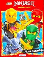 Lego Ninjago Album na naklejki + gratis figurka Kai + karta + naklejki