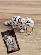 Breloczek Białego Tygrysa 3D - Brelok Druk3d fidget Keychain mixGadzet