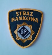 emblemat - naszywka - STRAŻ BANKOWA