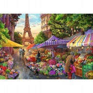 PUZZLE premium quality * 1000 * FLOWER MARKET PARIS * nowe
