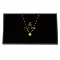 Złoty Naszyjnik Muszelka Unisex 45cm Stal Szlachetna