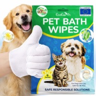 RĘKAWICE DO PIELEGNACJI PSA KOTA CZYSZCZENIA SIERŚCI NAWILŻANE NATURAL SPA