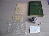 Wartburg Trabant Barkas IFA F9 chromowana nakładka na hak + AUTO-ATLAS DDR