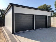 Garaż z płyt warstwowych 35m2