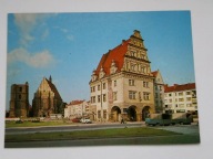 NYSA - Dom Wagi Miejskiej, stare samochody - pocztówka