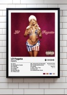 Fagata „Lil Fagata” | plakat A3 Prezent album rap ozdoba na ścianę