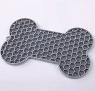 MATA SPOWALNIAJĄCA DO LIZANIA DLA PSÓW I KOTÓW SZARA KOŚĆ