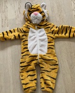 Kostium przebranie tygrys tygrysek polarowy 1-2lata Rozm. 86 cm + GRATIS
