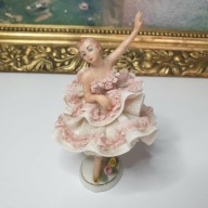 Figurka porcelanowa – baletnica, Sandizell Höffner / Dresden / Niemcy