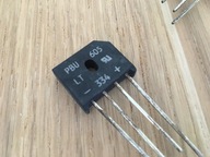 Mostek Greatza PBU 605, 4x dioda 6 A, 420 V