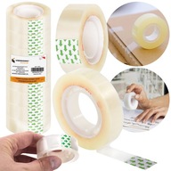 Taśma Klejąca Zestaw 8 sztuk Biurowa 18/20 18 mm x 20 m Przezroczysta