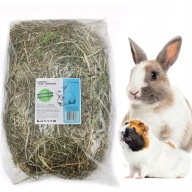 NATURALNE ŁĄKOWE SIANKO Z ZIOŁAMI DLA KRÓLIKA GRYZONI MEGA PAKA XXL 1000G