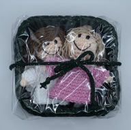 aniołki na szydełku zestaw świąteczny (az2)