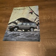Jeep Cherokee Jamboree wersja limitowana europa prospekt folder katalog