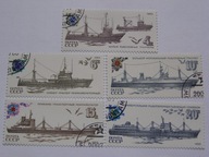ZSRR - statki rybackie - Mi. 5287-91 kasowane