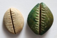 Dyn. Zach. Zhou 1122-771 p.n.e. Imitacje muszli kauri z kości z epoki