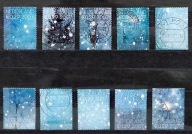 Znaczki Pocztowe Boże Narodzenie Holandia Kolekcja seria z Roku 2007