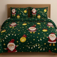 Pościel Bawełna 160/200 + 2x 70/80 ŚWIĘTA