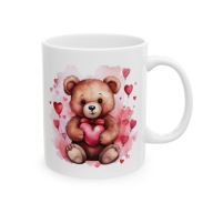 KUBEK MIŚ MISIU NA PREZENT DLA MAMY DLA DZIEWCZYNY WALENTYNKI