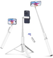 ATUMTEK ATSS170 Selfie Stick Statyw 174cm Bluetooth Pilot Biały iPhone