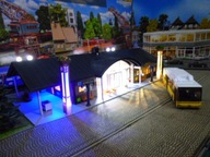 Dworzec Autobusowo-Kolejowy z Oświetleniem LED