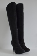 UROCZA SZPILKA kozaki Gloria Ortiz zakrywające kolano z ukrytą platformą