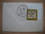 Zduńska Wola Stempel okoliczn. Herby Wyst. Filat. 1983 r. na kopercie