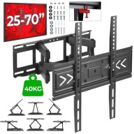 OBROTOWY UCHWYT DO TELEWIZORA 25-70 CALI EXTRA MOCNY WIESZAK TV 40 KG NOWY