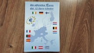 Zestaw monet 1 euro z 12 krajów UE