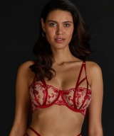 Śliczny seksowny biustonosz Hunkemoller Indulgence Tango Red EUR 80C