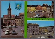 Skoczów 1972r. Fiat 600 Fiat 125p Żuk b368