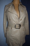 CKN PIĘKNY PŁASZCZ SKÓRZANY DAMSKI SKÓRA NATURALNA _40