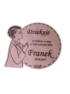 Magnes pamiątka grawer podziękowanie Komunia -01