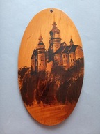 Wawel stary obrazek malowany
