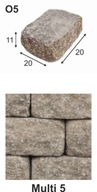 Cegła postarzana OLD5 Combet 20x20x11 Multi 5