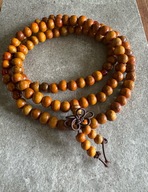 Buddyjska Mala Tybetański różaniec na rękę 108