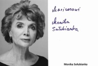 Autograf Monika Sołubianka, dedykacja dla Mariusza