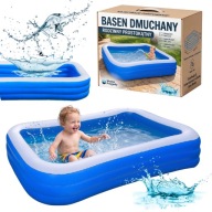 BASEN OGRODOWY DMUCHANY DUŻY RODZINNY PROSTOKĄTNY 305x183x50 CM OGRÓD