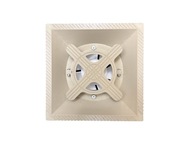 UKRYTA KRATKA WENTYLACYJNA 100mm WENTYLATOR POD PŁYTKI TYNK