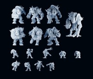 Black Orcs – Kompletna Drużyna – BruteFun Miniatures