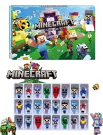 KALENDARZ ADWENTOWY MINECRAFT 24 FIGURKI BRELOKI EDYCJA LIMITOWANA