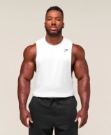 GYMSHARK KOSZULKA TRENINGOWA CRITICAL ARM DROP L SLIM FIT