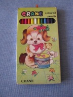 Nowe chińskie drewniane kredki lata 70 te Crane