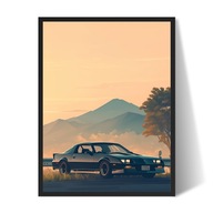 Chevrolet Camaro Z28 3 Gen Plakat/Obraz w Ramce 40x30cm Prezent dla faceta