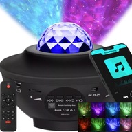 Projektor Gwiazd LED Lampka Nocna Bluetooth Timer Laser