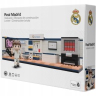 KLOCKI SZATNIA PIŁKARSKA REAL MADRYT 1 ZAWODNIK 440 ELEMENTÓW