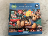 Puzzle XL 250 elementów Steve Read Drzemka na pluszowym misiu Gibsons