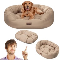 LEGOWISKO DLA PSA POSŁANIE DLA DUŻEGO PSA XXL 114x94 cm - WYJMOWANY MATERAC